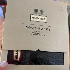Hunter half cardigan boot socks. NEW!